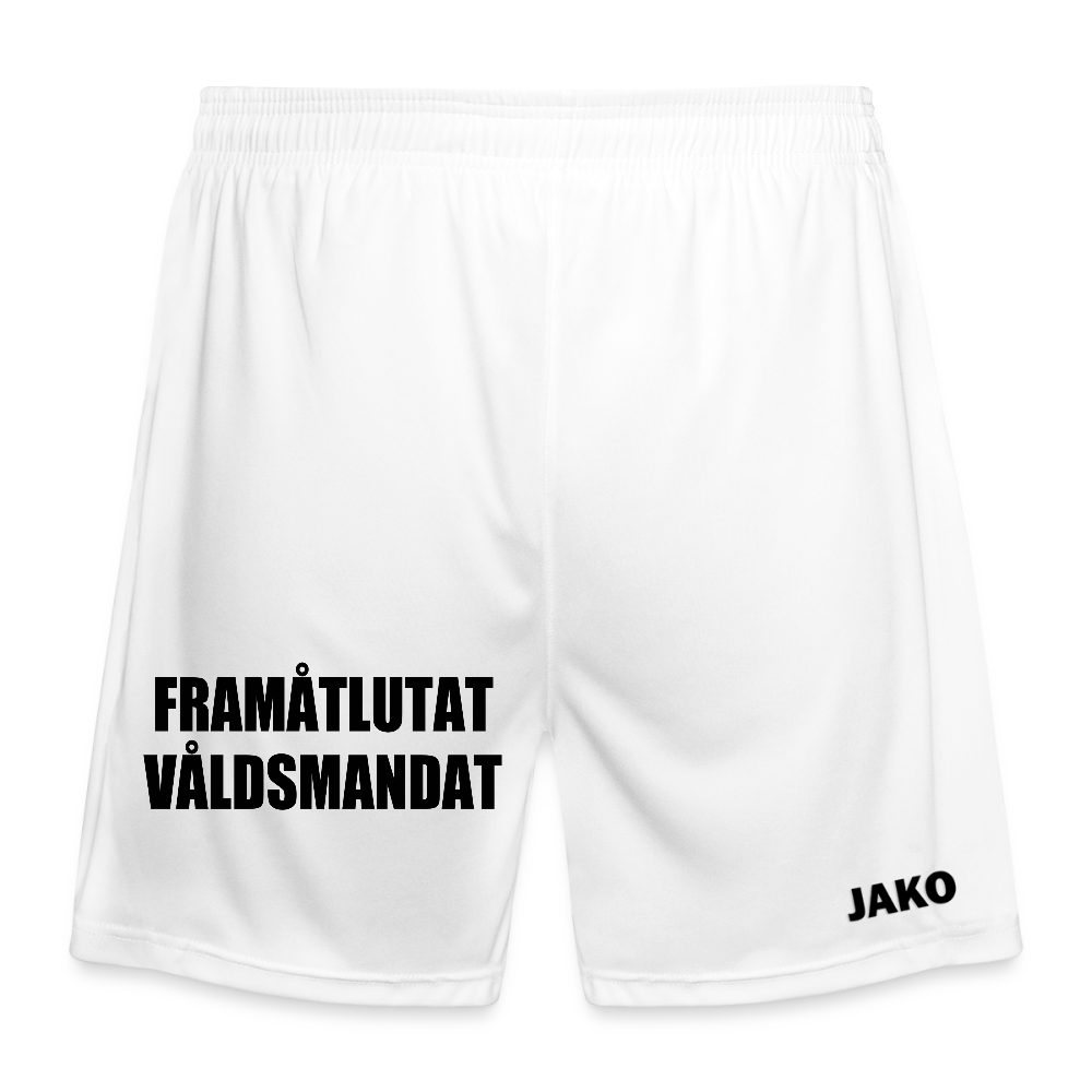 Framåtlutat våldsmandat (Sportshorts - herr) - vit