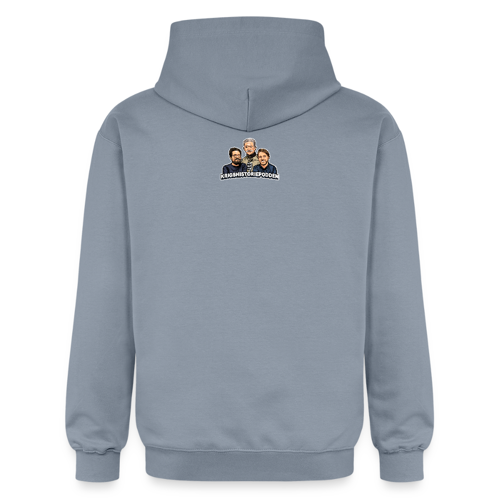 Hedern kräver ett infanterianfall luvtröja unisex-edition - blå