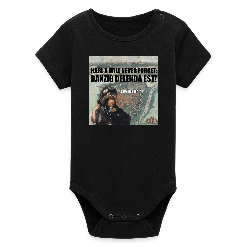 Danzig delenda est (Ekologisk kortärmad babybody-edition) - svart
