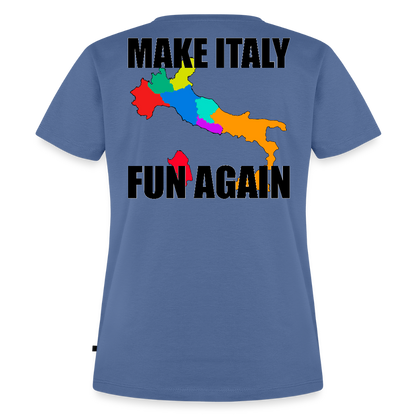Make Italy Fun Again (Premium-T-shirt dam-edition) - duvblå