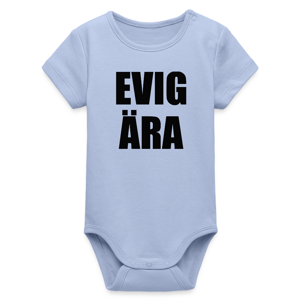 EVIG ÄRA (ekologisk kortärmad babybody-edition) - himmel