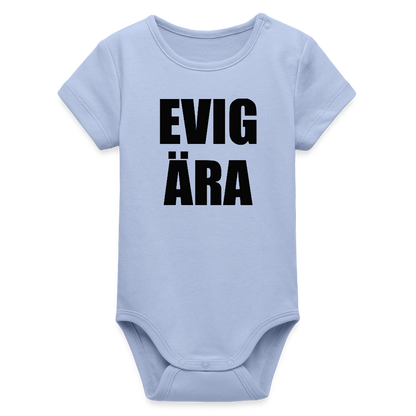 EVIG ÄRA (ekologisk kortärmad babybody-edition) - himmel
