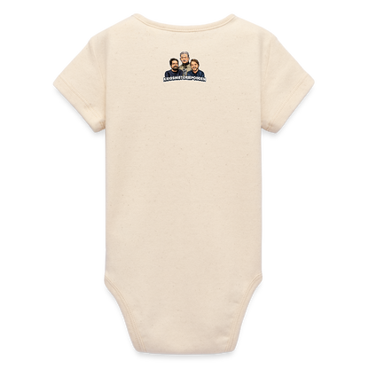 Danzig delenda est (Ekologisk kortärmad babybody-edition) - vitgrå