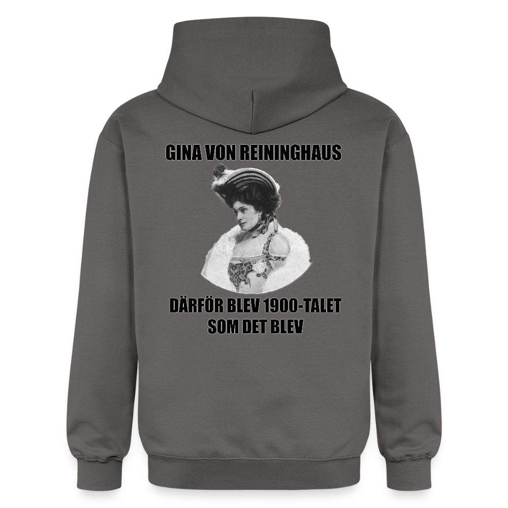 Gina von Reininghaus (luvtröja unisex-edition) - mörkgrå