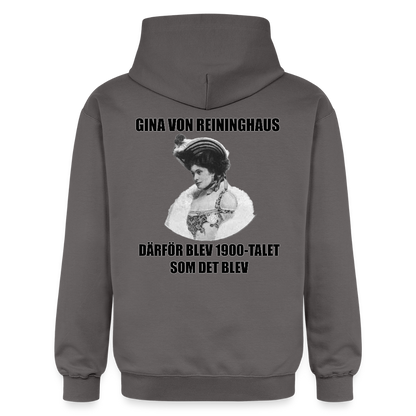 Gina von Reininghaus (luvtröja unisex-edition) - mörkgrå