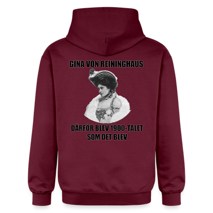 Gina von Reininghaus (luvtröja unisex-edition) - Maroon