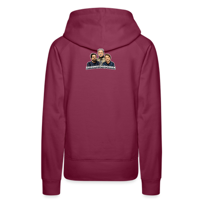 Danzig delenda est (Premiumluvtröja dam-edition) - bordeaux