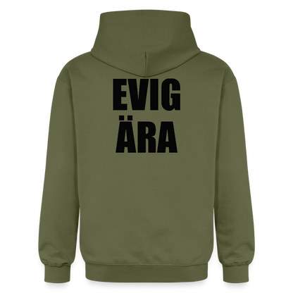 EVIG ÄRA (luvtröja unisex-edition) - Militärgrön