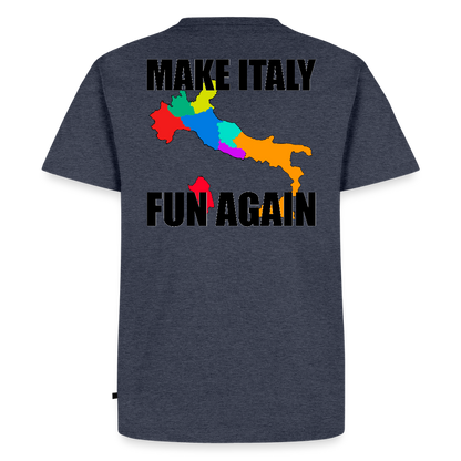 Make Italy Fun Again (Premium-T-shirt herr-edition) - jeansblå 