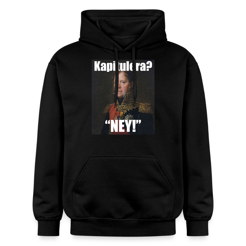 Kapitulera? Ney! luvtröja unisex-edition) - svart