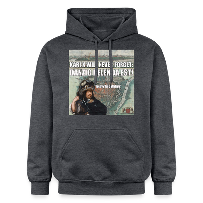 Danzig Delenda Est luvtröja unisex Softstyle® Midweight - mörkgråmelerad