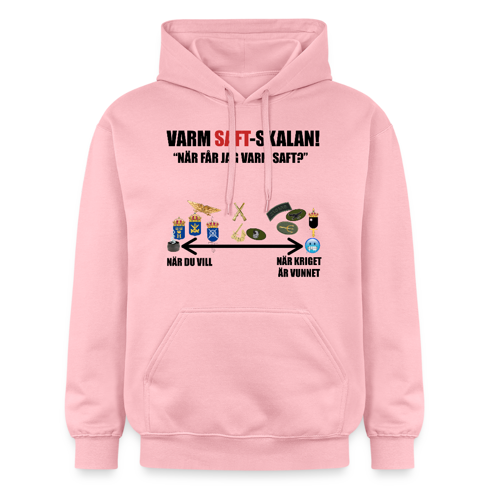 Varm saft-skalan (luvtröja unisex-edition) - ljusrosa