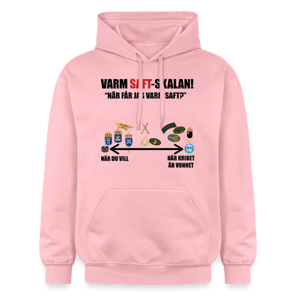 Varm saft-skalan (luvtröja unisex-edition) - ljusrosa