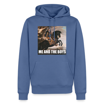 Karl X & boysen (Premiumluvtröja herr-edition) - duvblå