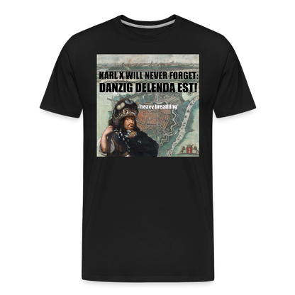 Danzig delenda est (ekologisk premium-T-shirt herr-edition) - svart