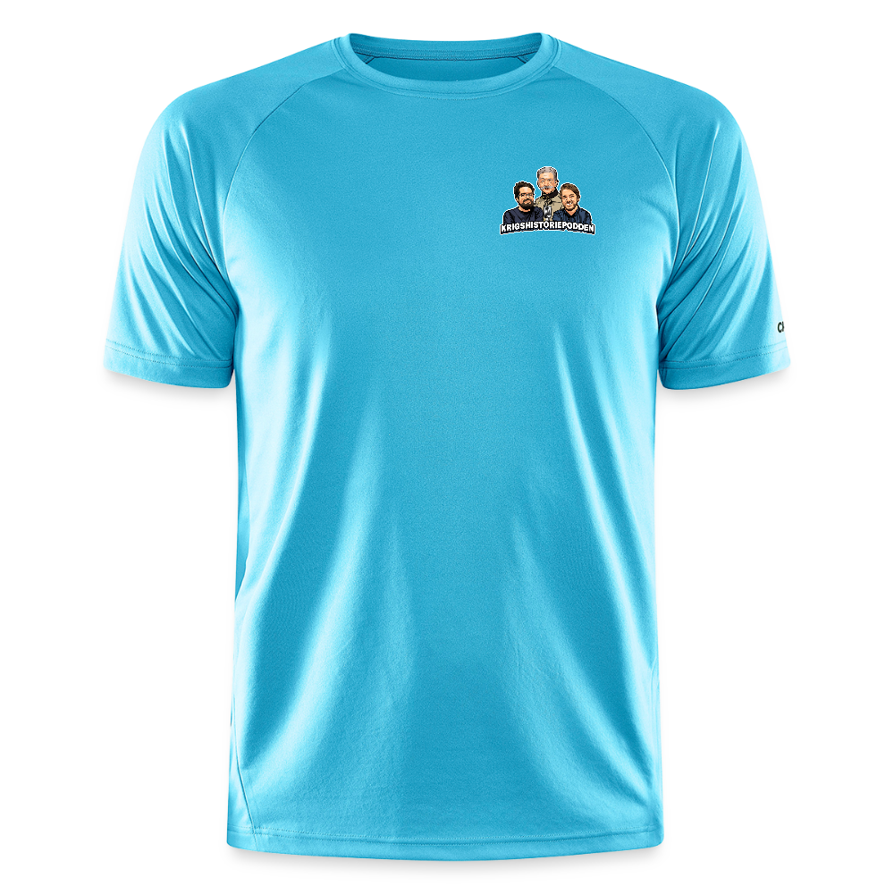 Framåtlutat Våldsmandat (tränings-T-shirt Herr) - hawaiiblå