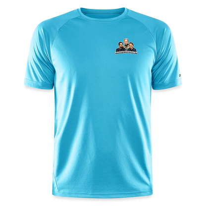 Framåtlutat Våldsmandat (tränings-T-shirt Herr) - hawaiiblå
