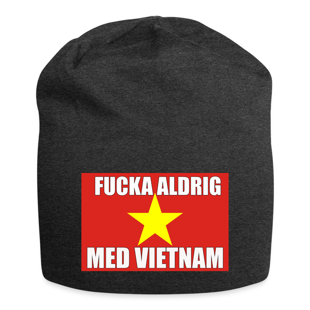 Fucka aldrig med Vietnam (jerseymössa-edition) - kolgrå