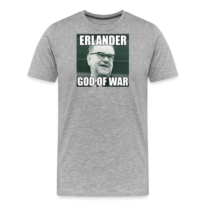 Erlander – God of War (ekologisk T-shirt herr-edition) - gråmelerad