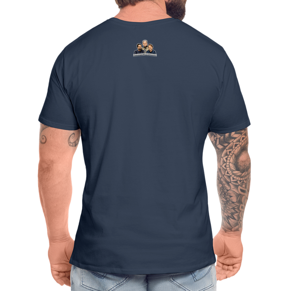 Erlander – God of War (ekologisk T-shirt herr-edition) - marinblå