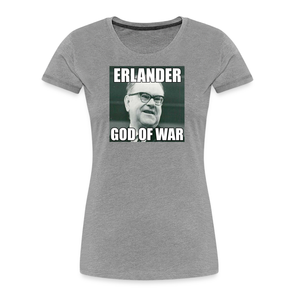 Erlander – God of War (ekologisk T-shirt herr-edition) - gråmelerad