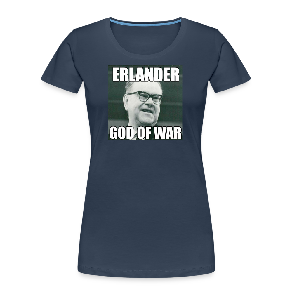 Erlander – God of War (ekologisk T-shirt herr-edition) - marinblå
