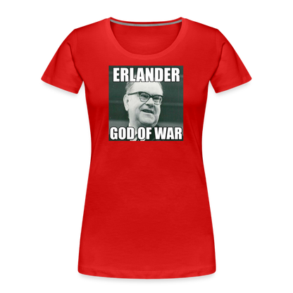 Erlander – God of War (ekologisk T-shirt herr-edition) - röd