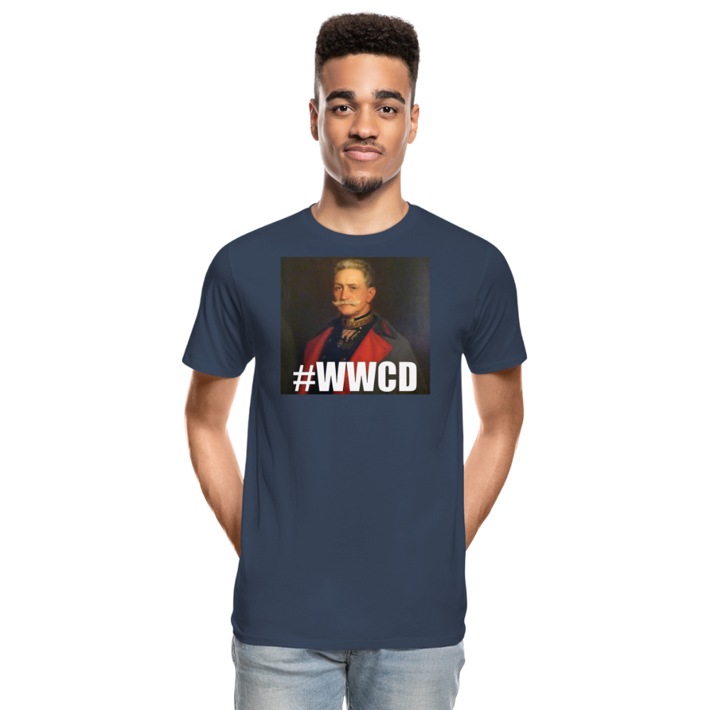 #WWCD (ekologisk premium-T-shirt herr-edition) - marinblå