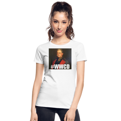 #WWCD (ekologisk premium-T-shirt dam-edition) - vit