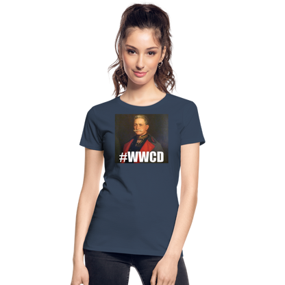 #WWCD (ekologisk premium-T-shirt dam-edition) - marinblå
