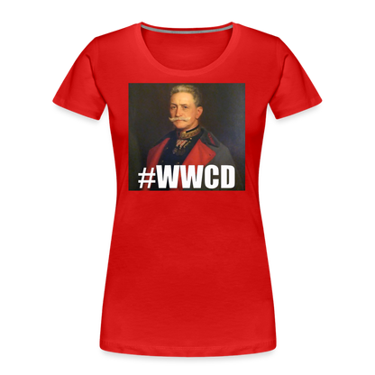 #WWCD (ekologisk premium-T-shirt dam-edition) - röd