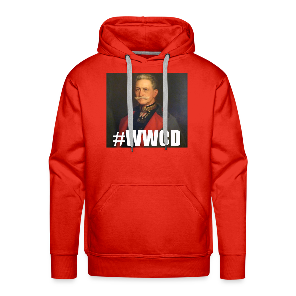 #WWCD (premiumluvtröja herr-edition) - röd