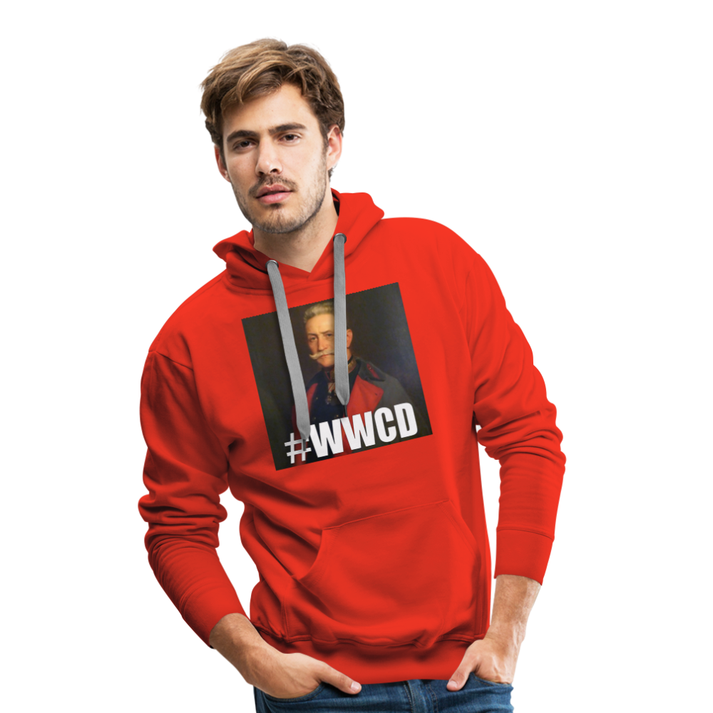 #WWCD (premiumluvtröja herr-edition) - röd
