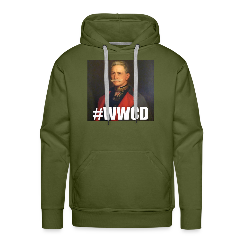 #WWCD (premiumluvtröja herr-edition) - olivgrön
