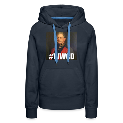 #WWCD (premiumluvtröja dam-edition) - marinblå