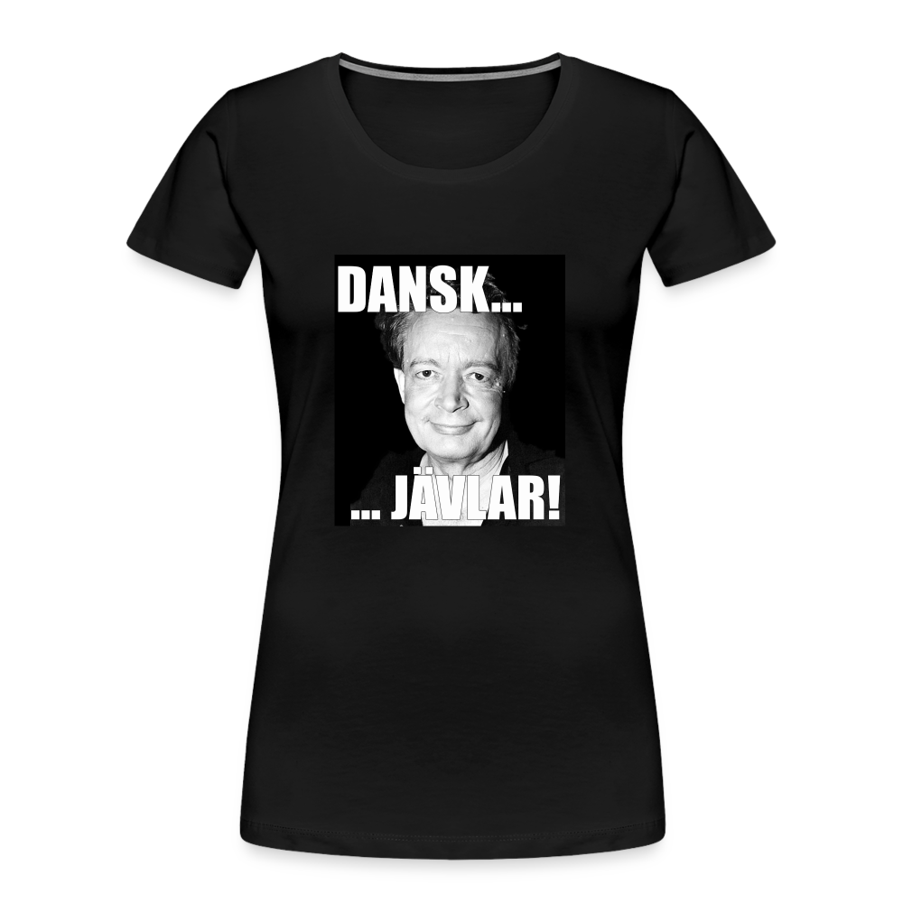Danskjävlar! (ekologisk premium-T-shirt dam-edition) - svart