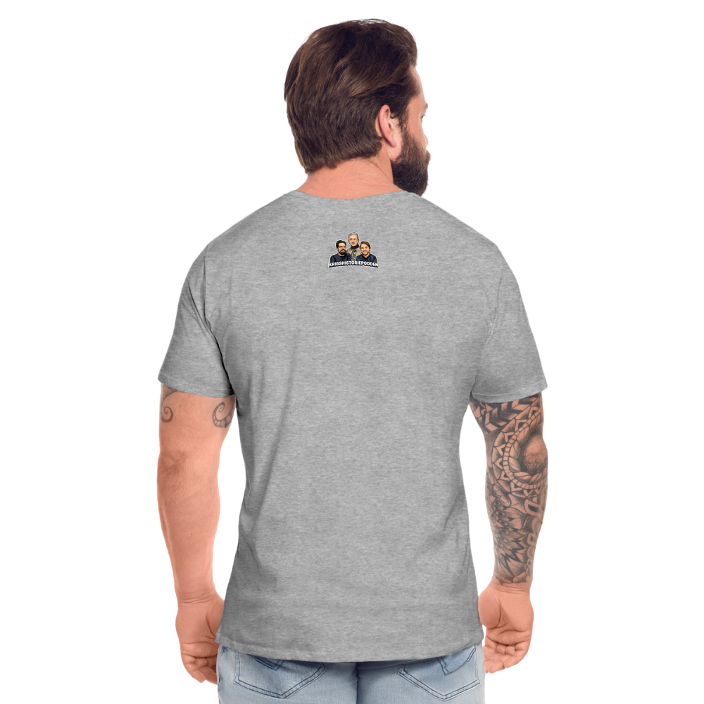 Lägg ner fem dagis - köp en Viggen (ekologisk premium-T-shirt herr-edition) - gråmelerad