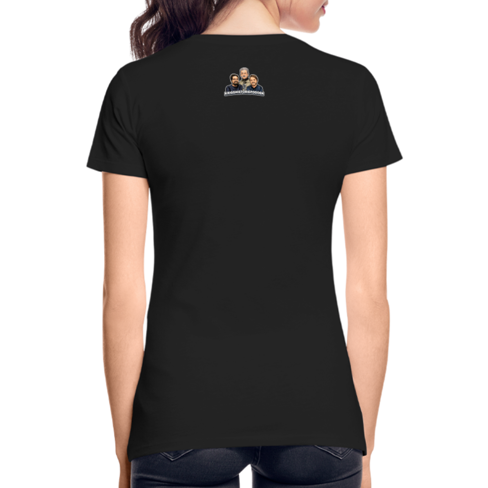 Lägg ner fem dagis - köp en Viggen (ekologisk premium-T-shirt dam-edition) - svart