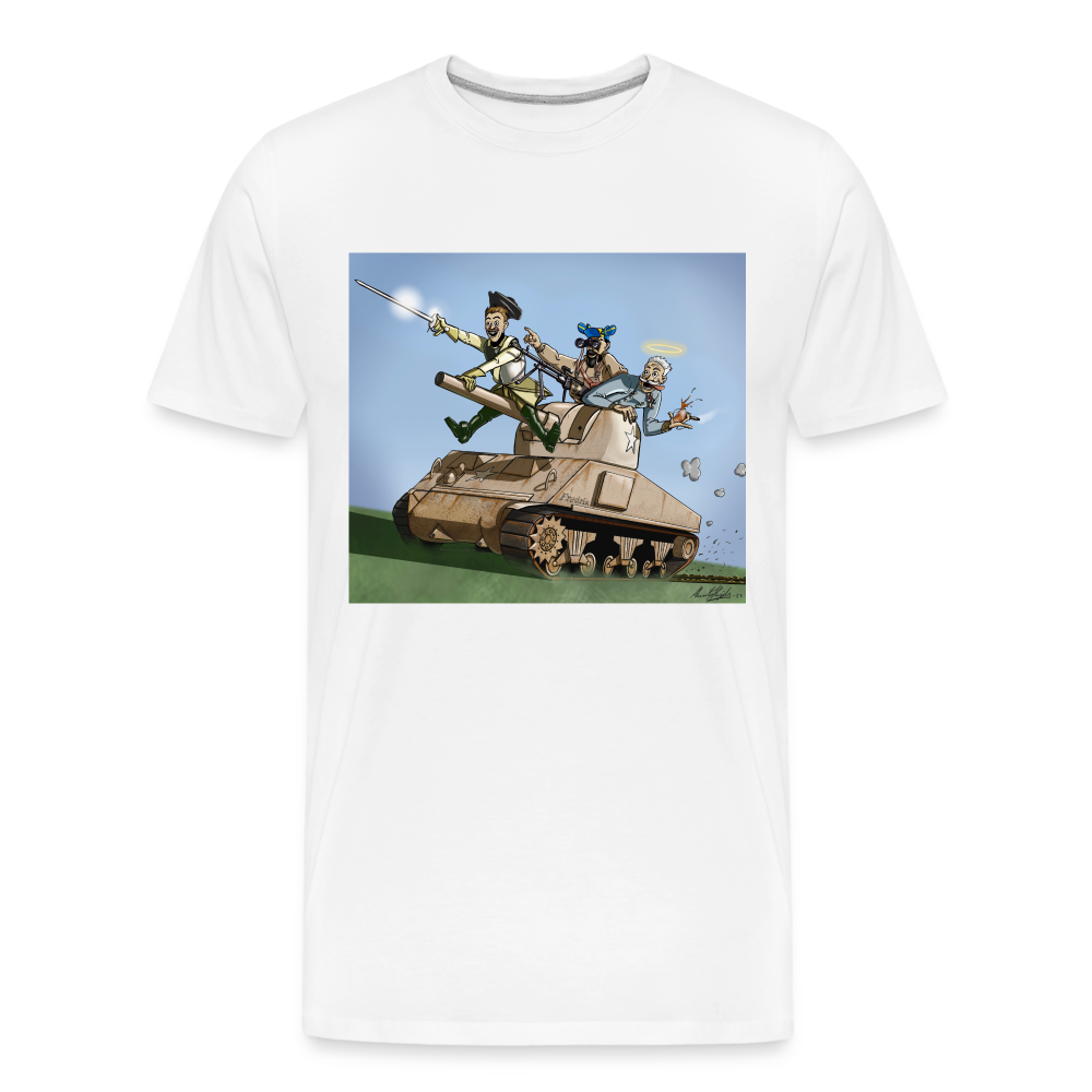Sankt Conrads lärjungar  (ekologisk premium-T-shirt herr-edition) - vit