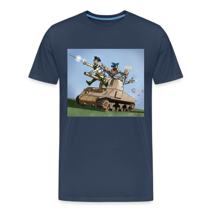Sankt Conrads lärjungar  (ekologisk premium-T-shirt herr-edition) - marinblå
