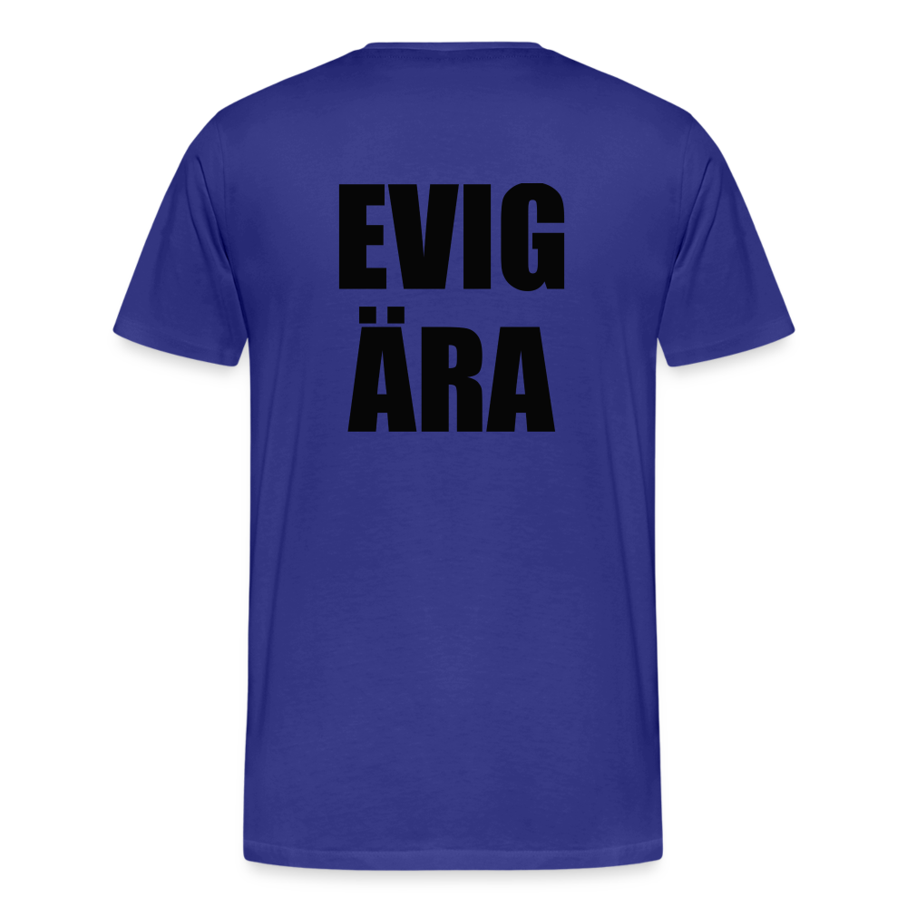 EVIG ÄRA (ekologisk premium-T-shirt herr-edition) - kungsblå