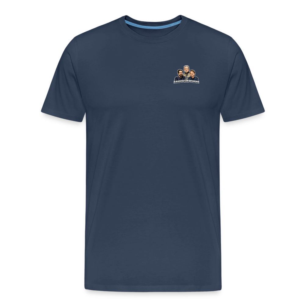 EVIG ÄRA (ekologisk premium-T-shirt herr-edition) - marinblå