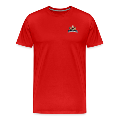 EVIG ÄRA (ekologisk premium-T-shirt herr-edition) - röd
