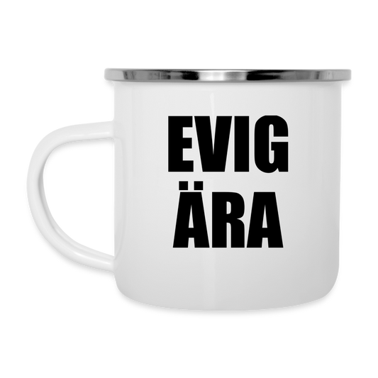 EVIG ÄRA (emaljmuggs-edition!) - vit