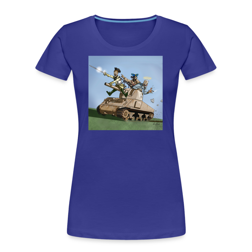 Sankt Conrads lärjungar (ekologisk premium-T-shirt dam-edition) - kungsblå