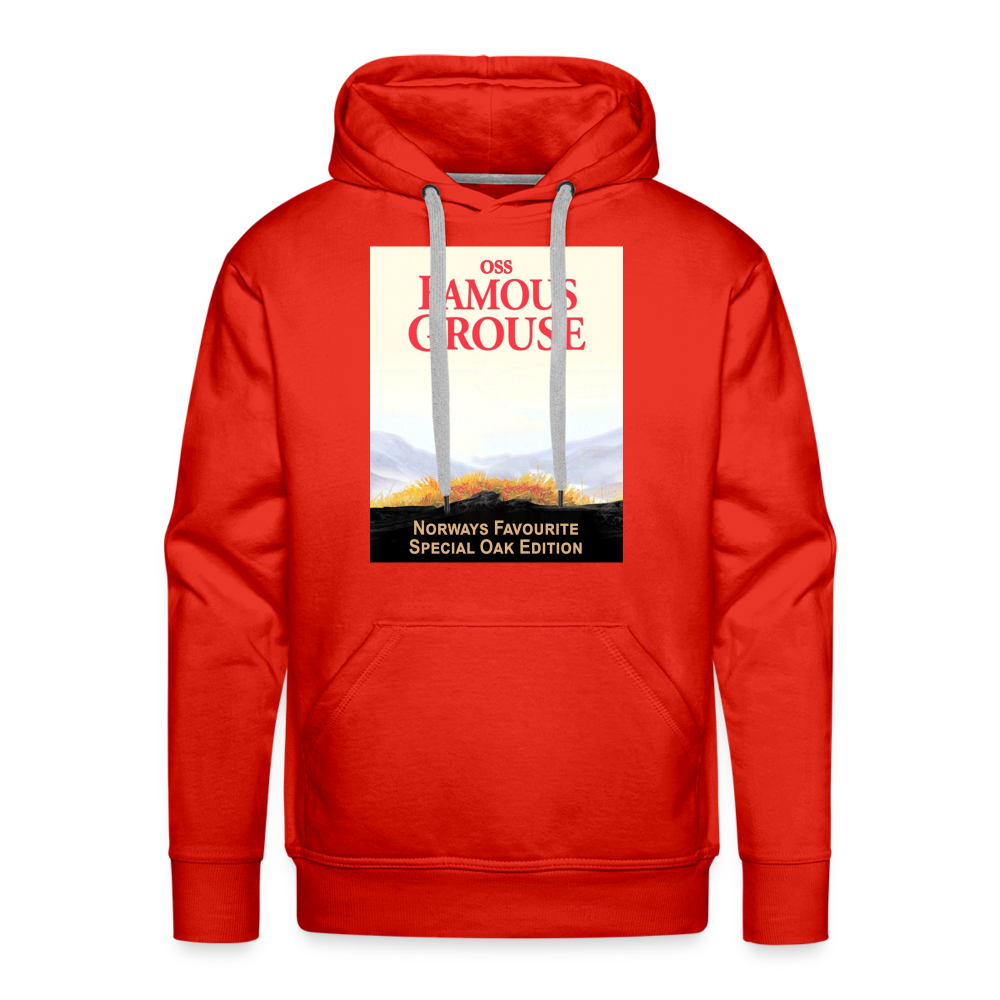 Famous Grouse (premiumluvtröja herr-edition) - röd