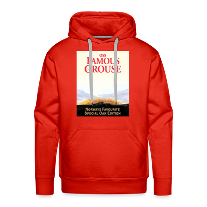 Famous Grouse (premiumluvtröja herr-edition) - röd