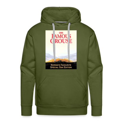 Famous Grouse (premiumluvtröja herr-edition) - olivgrön