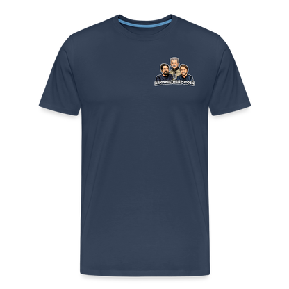 30-åriga kriget on tour (ekologisk premium-T-shirt herr-edition) - marinblå