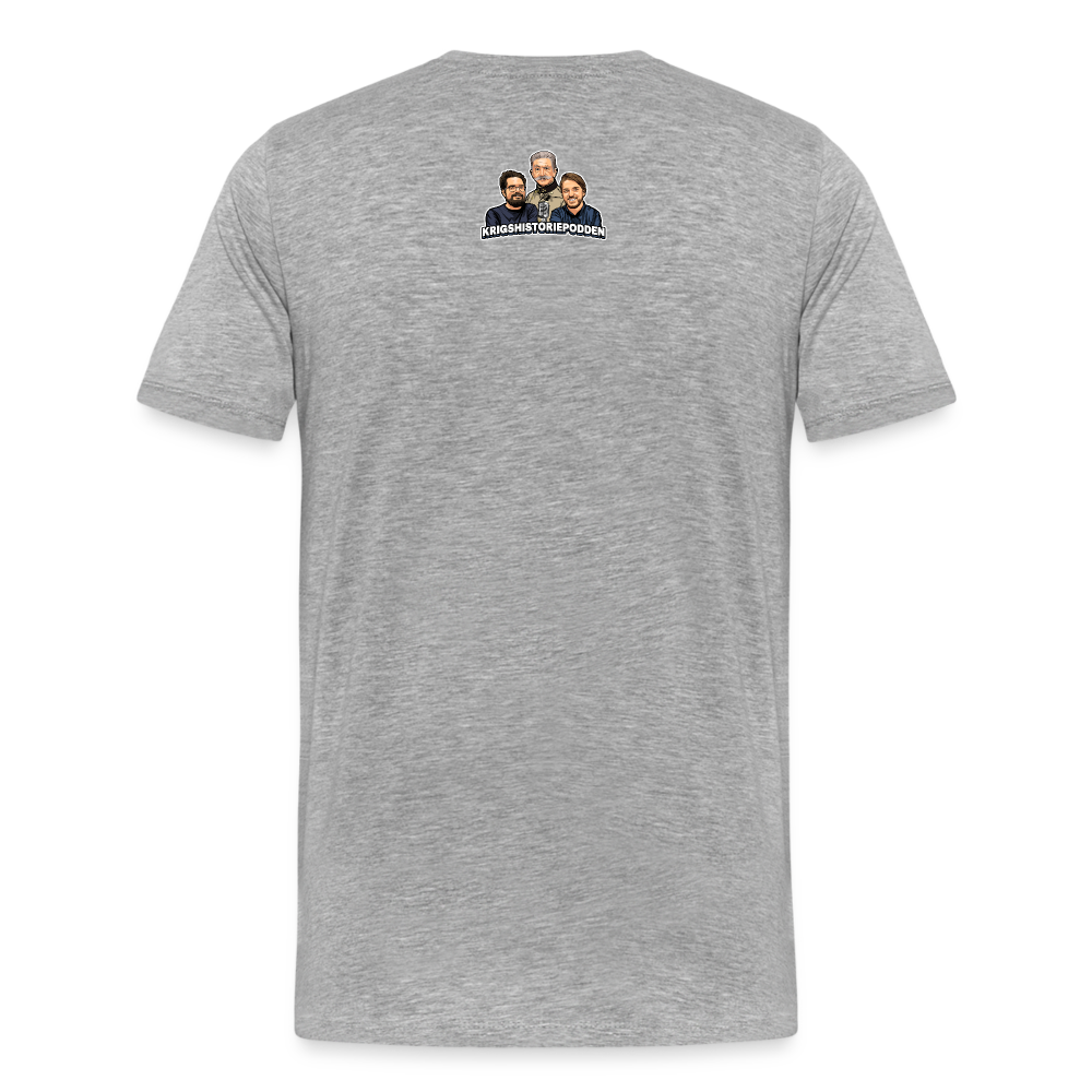 Famous Grouse (ekologisk premium-T-shirt herr-edition) - gråmelerad